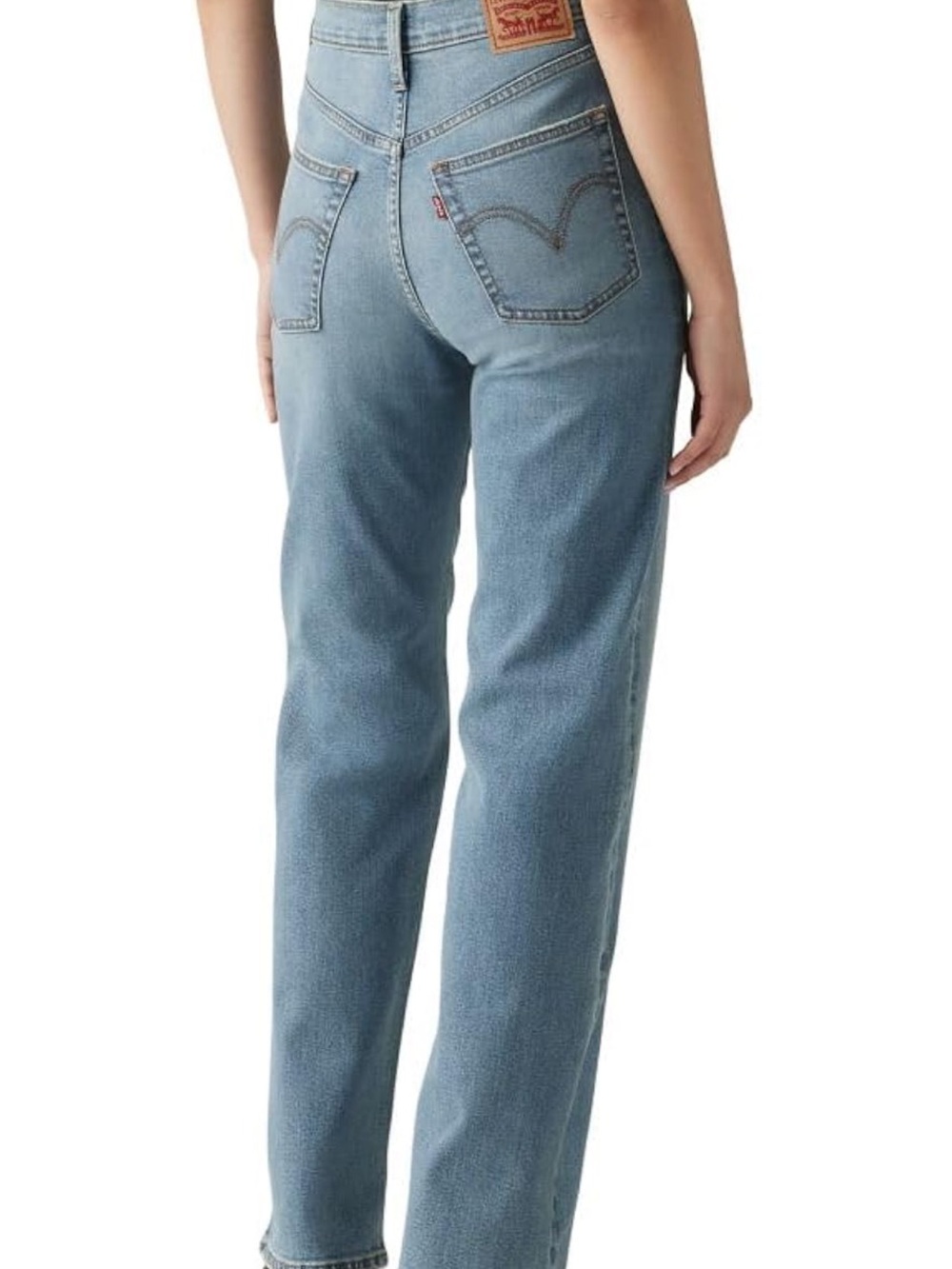 Levi’s Women’s Ribcage Straight Full Length Jeans Size 27 - Picture 2 of 8